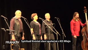 Spirituál Kvintet slaví společně s KD Mlejn