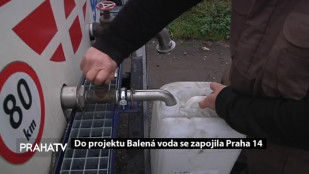 Do projektu Balená voda se zapojila Praha 14