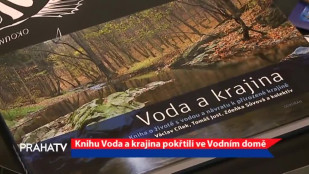 Knihu Voda a krajina pokřtili ve Vodním domě