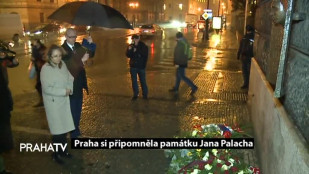 Praha si připomněla památku Jana Palacha