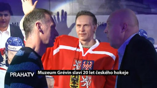 Muzeum Grévin slaví 20 let českého hokeje