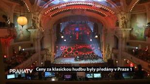 Ceny za klasickou hudbu byly předány v Praze 1