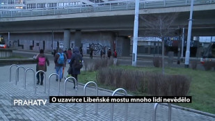 O uzavírce Libeňského mostu mnoho lidí nevědělo