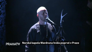Norská kapela Wardruna hrála poprvé v Praze