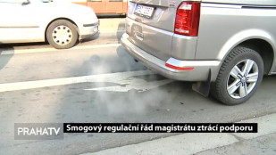 Smogový regulační řád magistrátu ztrácí podporu