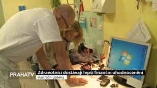 Zdravotníci dostávají lepší finanční ohodnocení