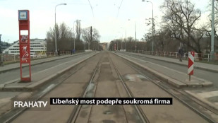 Libeňský most podepře soukromá firma 