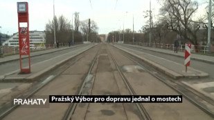 Pražský výbor pro dopravu jednal o mostech