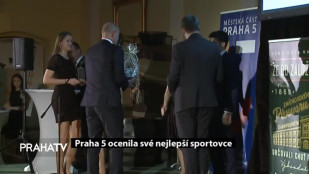 Praha 5 ocenila své nejlepší sportovce
