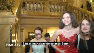 Žáci ZŠ Brána jazyků roztančili Žofín