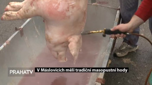 V Máslovicích měli tradiční masopustní hody