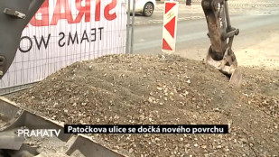 Patočkova ulice se dočká nového  povrchu