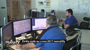 Ztráty vody se v roce 2017 nezvýšily