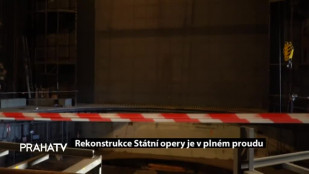 Rekostrukce Státní opery je v plném proudu