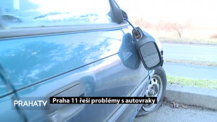 Praha 11 řeší problémy s autovraky