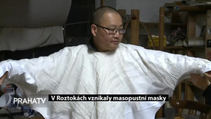 V Roztokách vznikaly masopustní masky