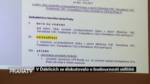 V Ďáblicích se diskutovalo o budoucnosti sídliště