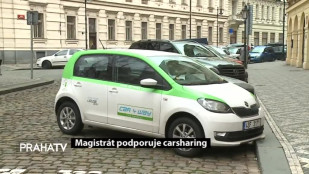 Magistrát podporuje carsharing
