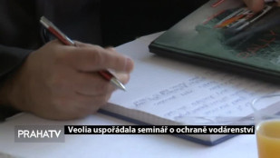 Veolia uspořádala seminář o ochraně vodárenství