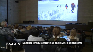 Každou středu cestujte se známými osobnostmi