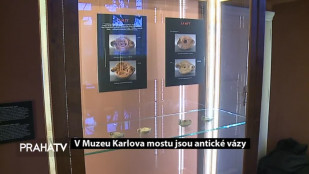 V Muzeu Karlova mostu jsou antické vázy