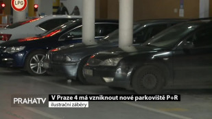 V Praze 4 má vzniknout nové parkoviště P+R