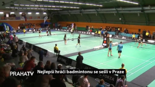 Nejlepší hráči badmintonu se sešli v Praze 