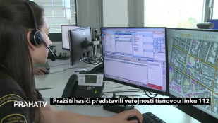Pražští hasiči představili veřejnosti tísňovou linku 112