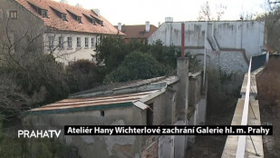 Ateliér Hany Wichterlové zachrání Galerie hl. m. Prahy