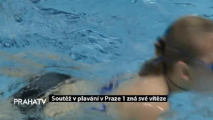 Soutěž v plavání v Praze 1 zná své vítěze