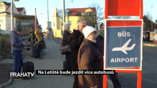 Na Letiště bude jezdit více autobusů