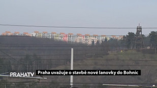 Praha uvažuje o stavbě nové lanovky do Bohnic
