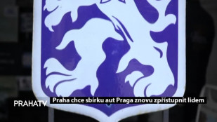 Praha chce sbírku aut Praga znovu zpřístupnit lidem  
