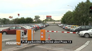 P+R parkoviště na Zličíně uleví Praze 13 