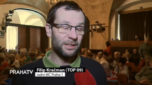 Seniorům Prahy 1 zpívala Eva Emingerová