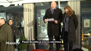 Pasáž Rosetta je znovu otevřena