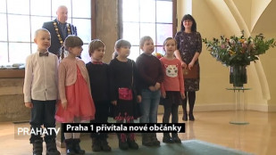 Praha 1 přivítala nové občánky