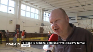 V Praze 13 se konal veteránský volejbalový turnaj