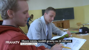 Hlavní město rozdělí granty za 24 milionů