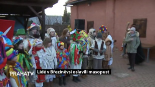 Lidé v Březiněvsi oslavili masopust