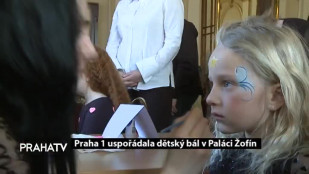 Praha 1 uspořádala dětský bál v Paláci Žofín