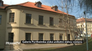 Galerie Portheimka získá unikátní stálou výstavu