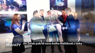 Jiří Žáček pokřtil novu knihu Maličkosti z lásky