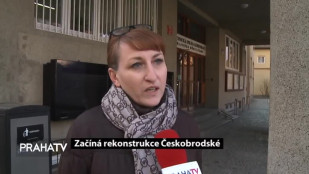 Začíná rekonstrukce Českobrodské 