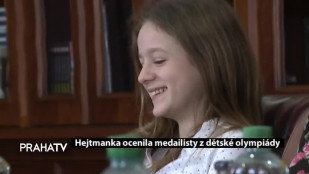 Hejtmanka ocenila medailisty z dětské olympiády