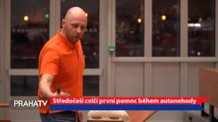 Středočeši cvičí první pomoc při autonehodě