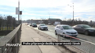 Praha připravuje desítky oprav mostů i lávek