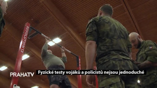 Fyzické testy vojáků a policistů nejsou jednoduché