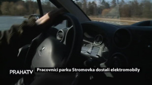 Pracovníci parku Stromovka dostali elektromobily