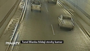 Tunel Blanka hlídají stovky kamer